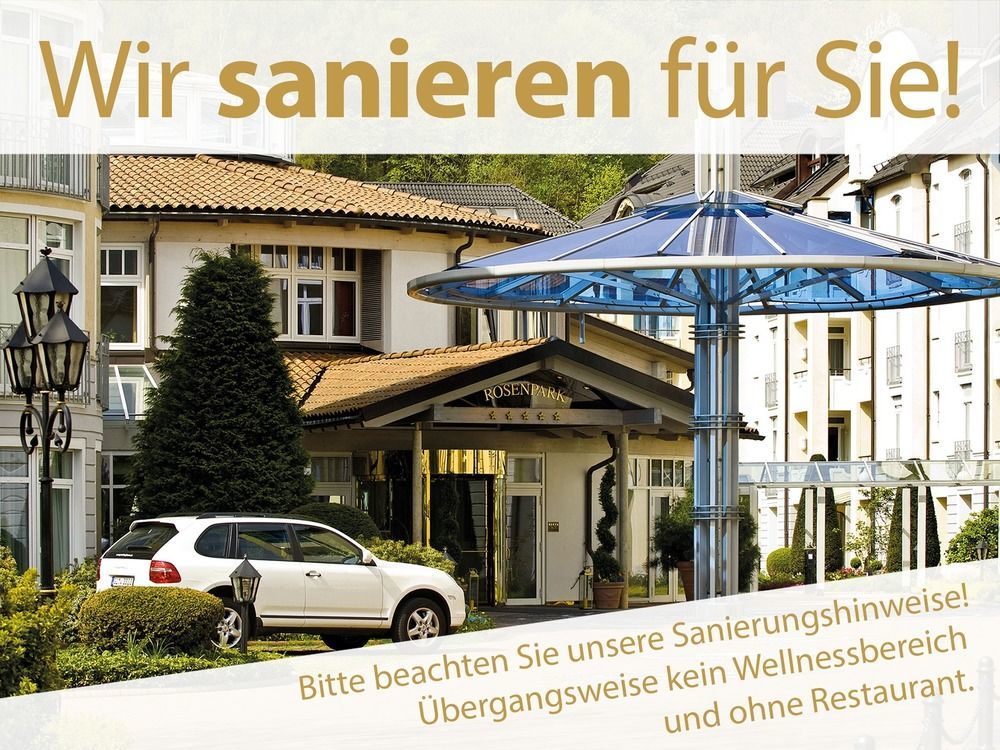 ヴィラ ヴィタ ホテル ＆ レジデンツ ローゼンパーク マールブルク Marburg エクステリア 写真 The entrance of the spa